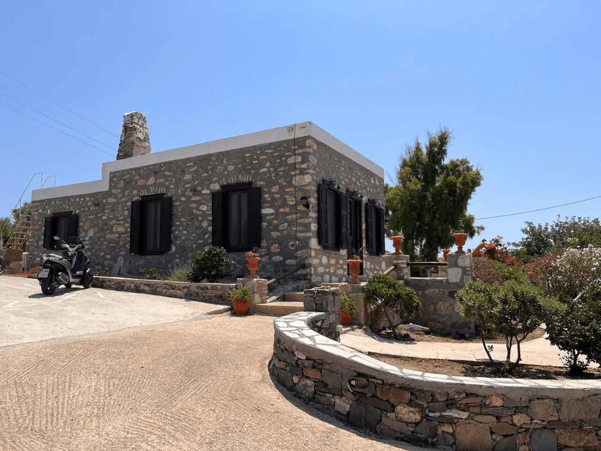 Πέτρινο Εξοχικό Σπίτι Στη Σύρο Agros  Εξωτερικό φωτογραφία
