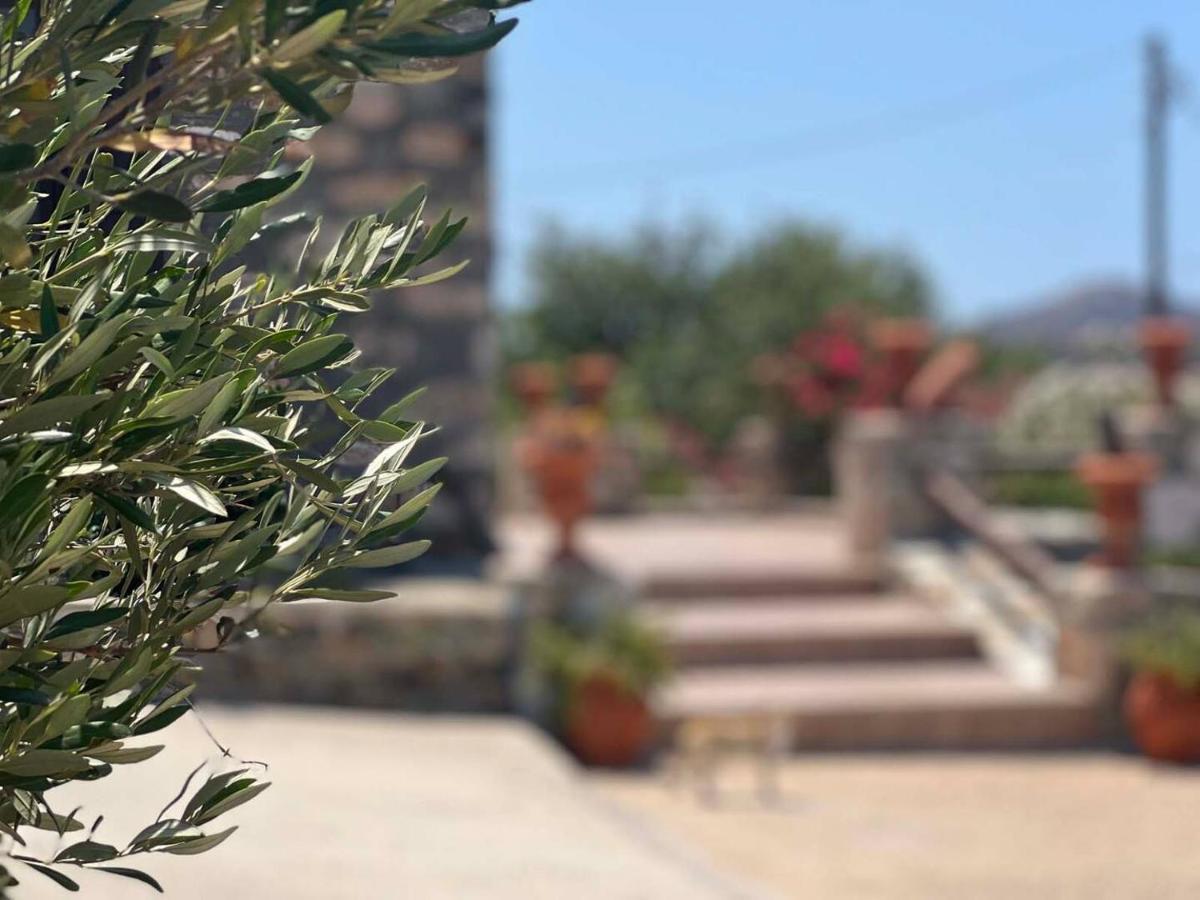 Πέτρινο Εξοχικό Σπίτι Στη Σύρο Agros  Εξωτερικό φωτογραφία