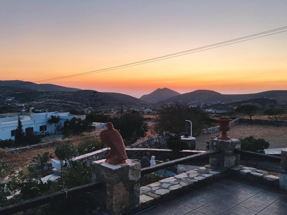Πέτρινο Εξοχικό Σπίτι Στη Σύρο Agros  Εξωτερικό φωτογραφία