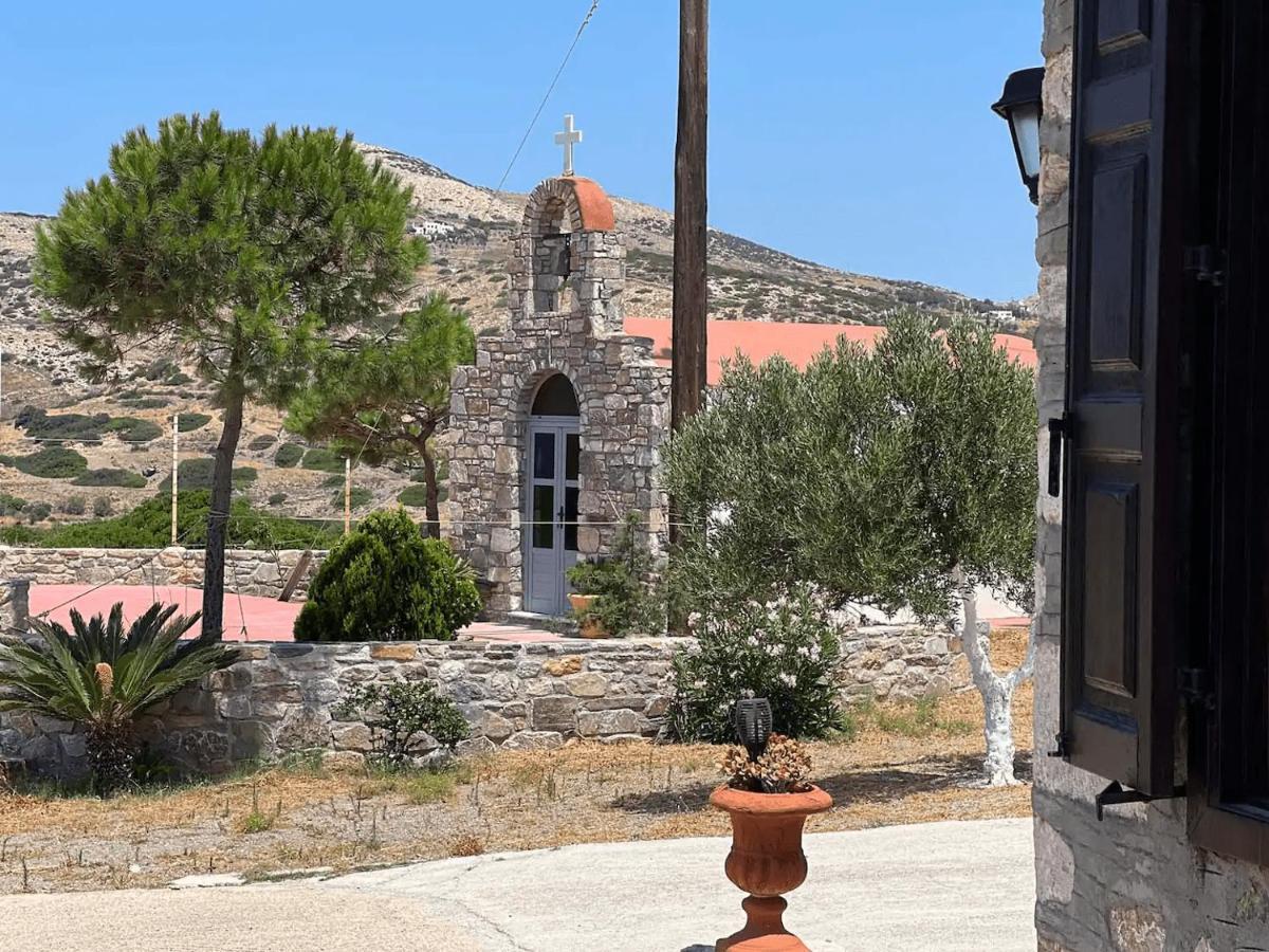 Πέτρινο Εξοχικό Σπίτι Στη Σύρο Agros  Εξωτερικό φωτογραφία