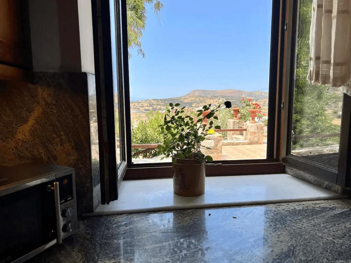 Πέτρινο Εξοχικό Σπίτι Στη Σύρο Agros  Εξωτερικό φωτογραφία