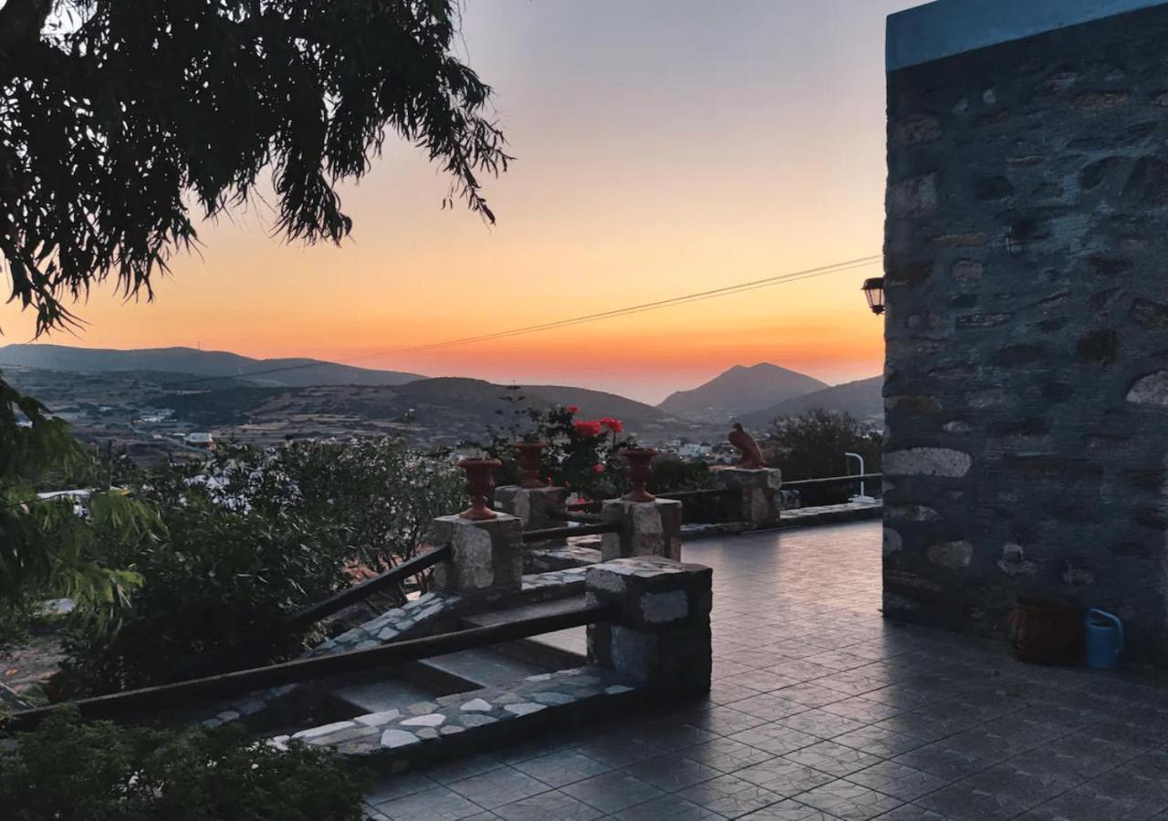 Πέτρινο Εξοχικό Σπίτι Στη Σύρο Agros  Εξωτερικό φωτογραφία
